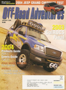 OFF-ROAD ADVENTURES 2004 JAN - GRAND CHEROKEE TEST